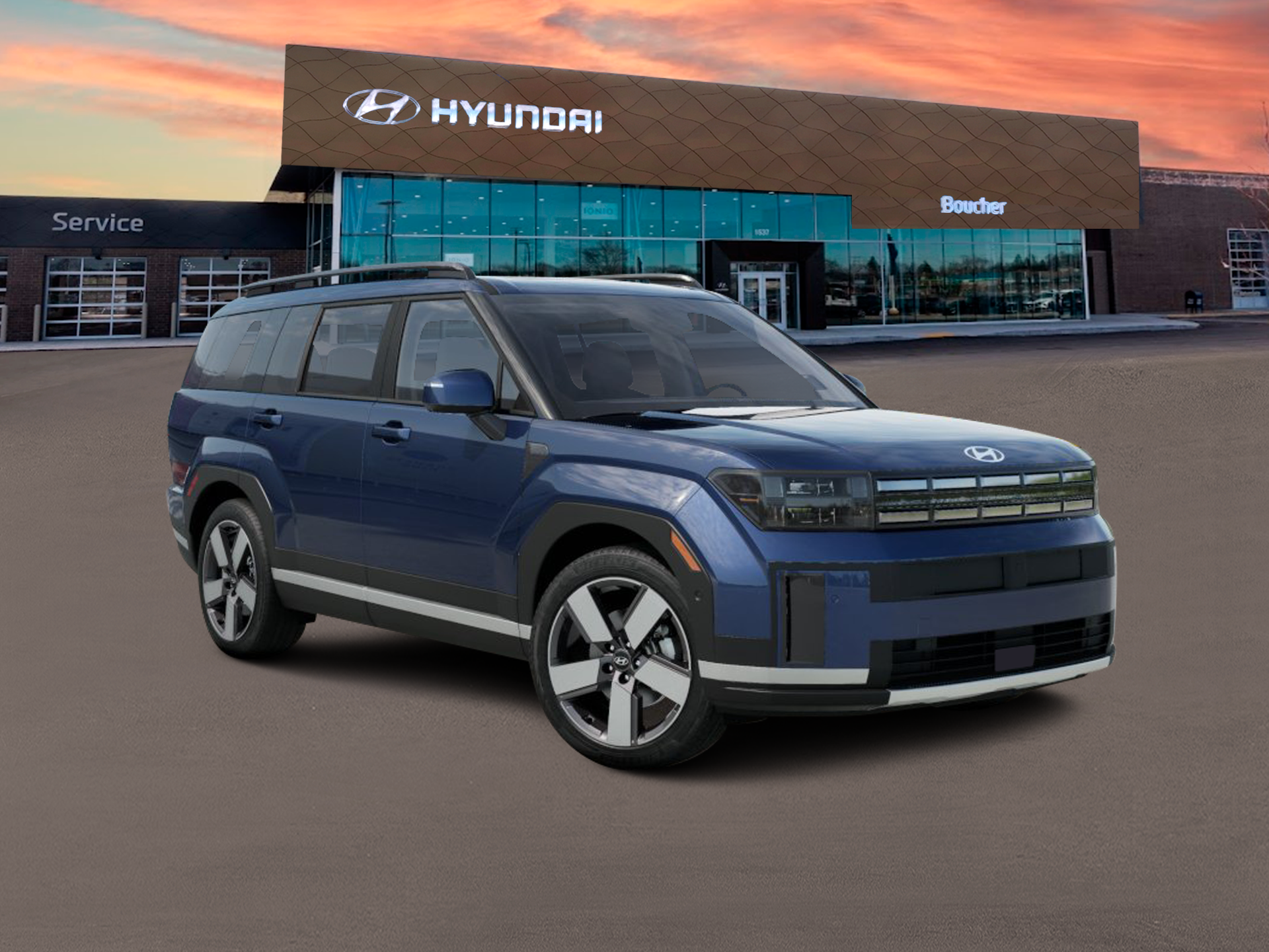 New 2026 Atlantis Blue Hyundai Limited image 7