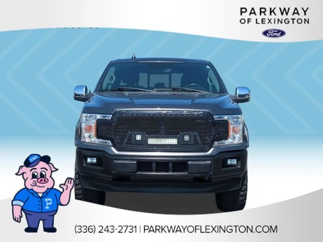 Used 2018 Gray Ford Lariat image 8