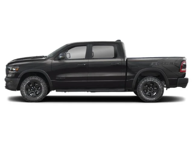 Used 2024 Diamond Black Crystal Pearlcoat RAM Rebel Crew Cab 4x4 57