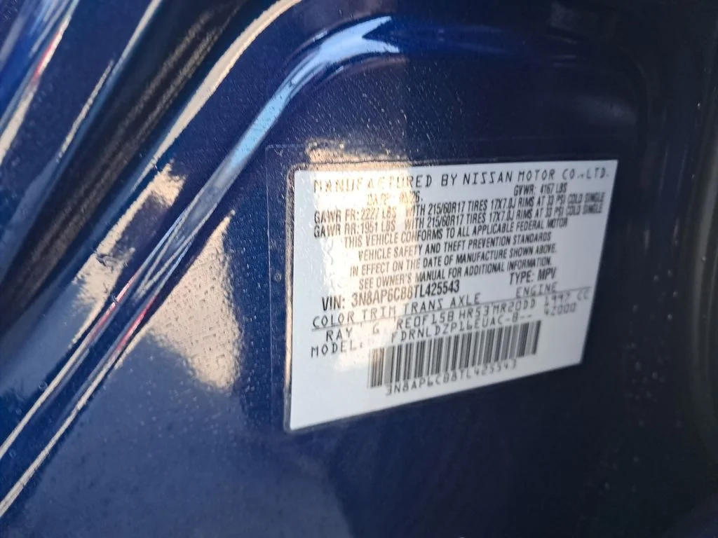 New 2026 Blue Nissan SV image 31