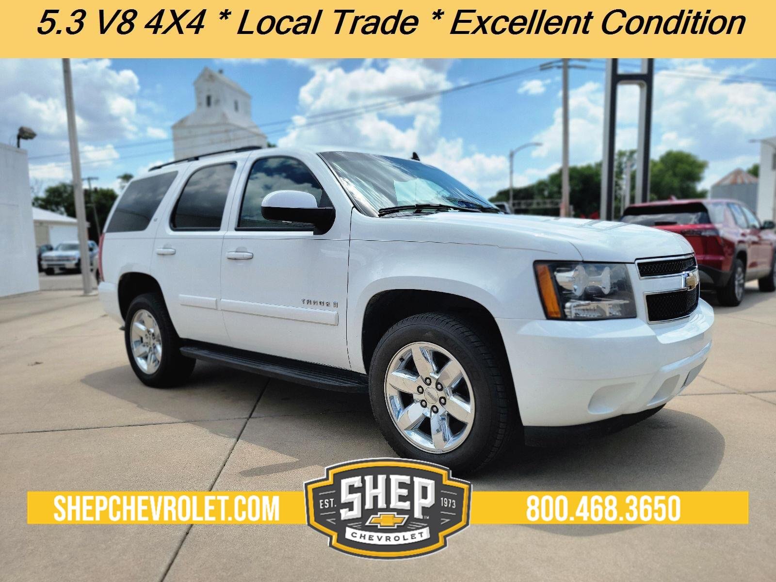 Summit White 2007 Chevrolet Tahoe SUV / Crossover Four-Wheel Drive