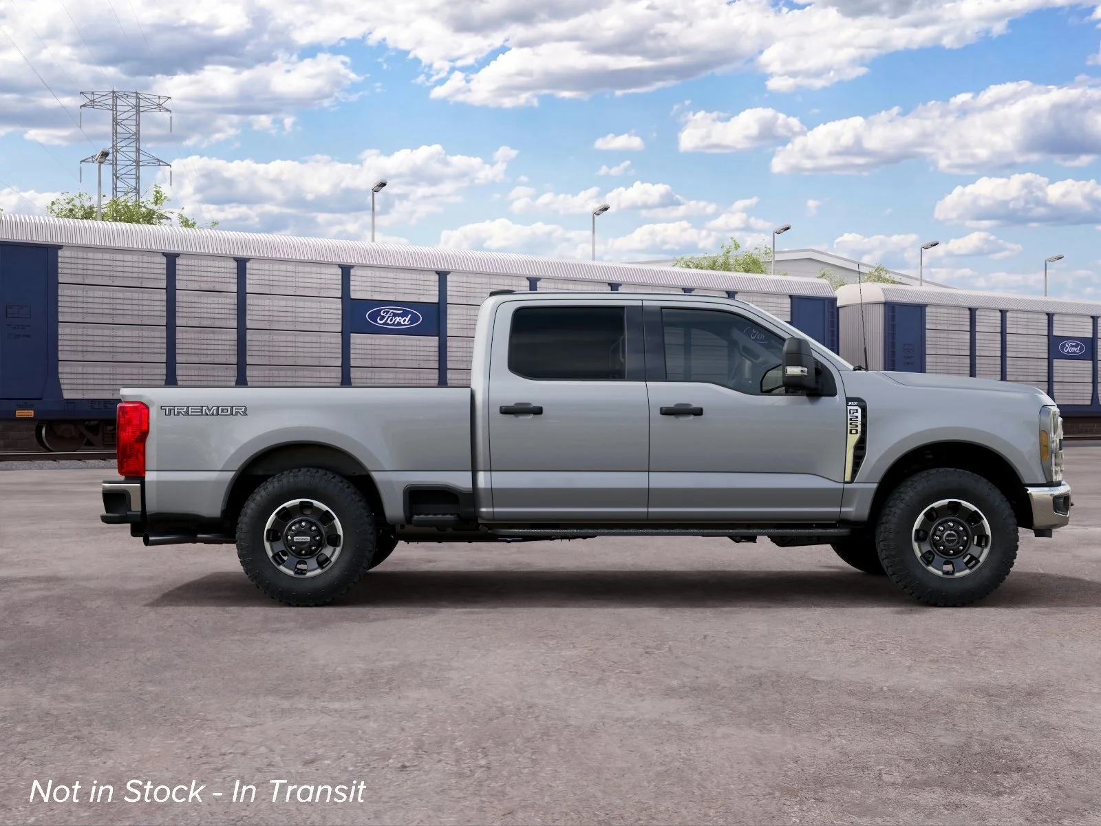 New 2027 Iconic Silver Metallic Ford F-250® XLT image 5