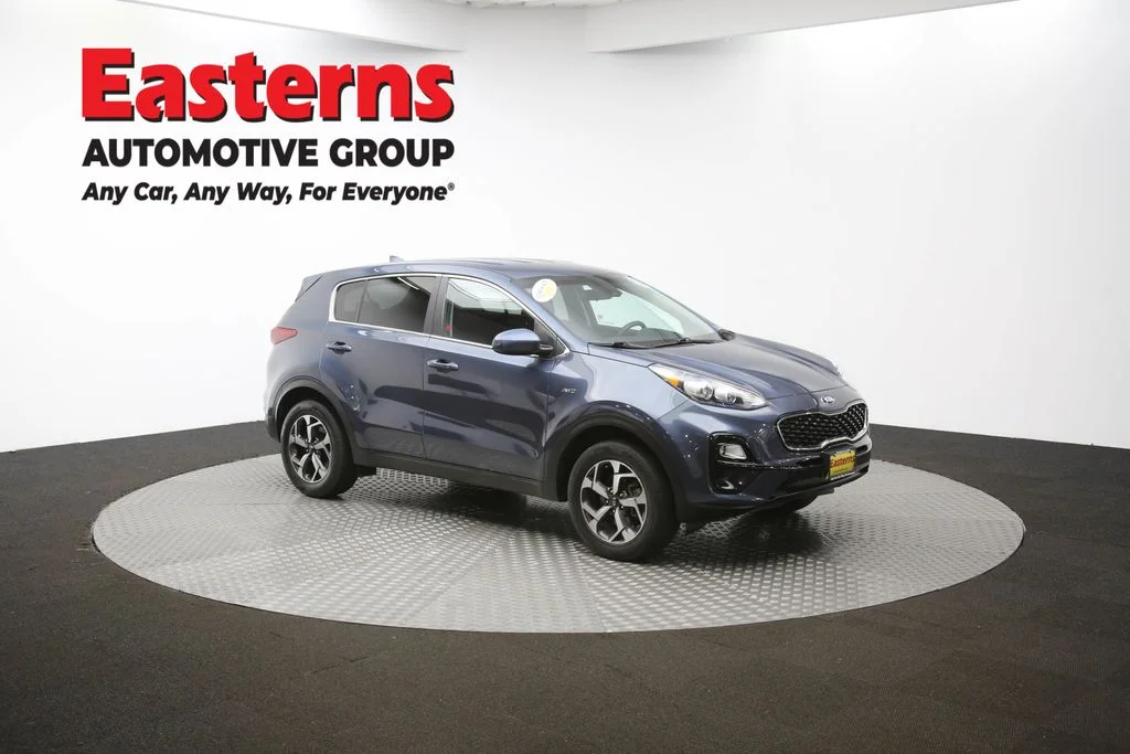 Used 2020 Blue Kia LX image 46