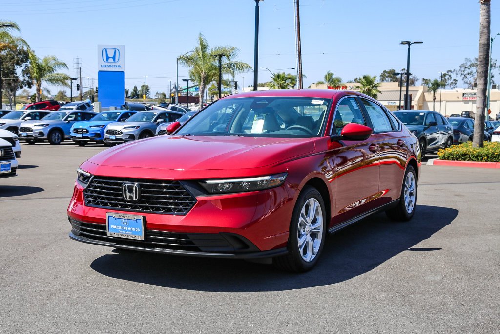 New 2026 Radiant Red Metallic Honda LX image 3
