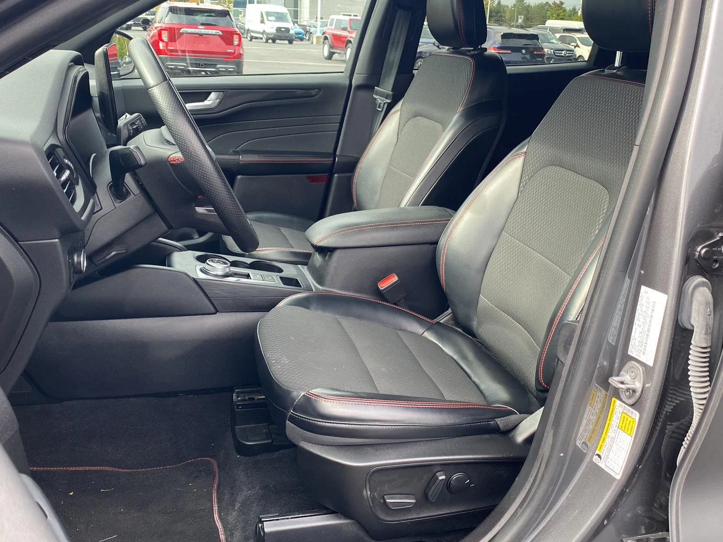 Used 2023 Carbonized Gray Ford ST-Line image 2