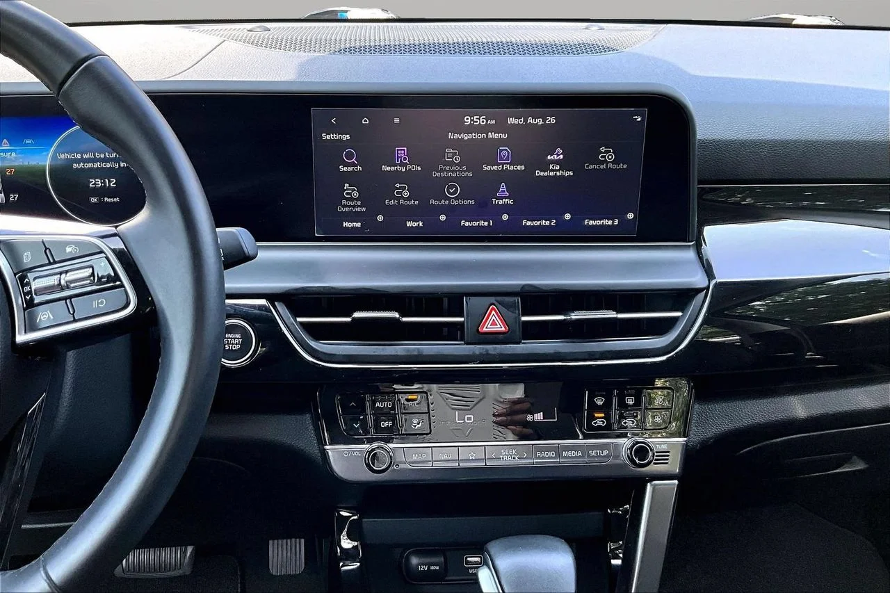 Certified Used 2025 Black Kia X-Line image 11