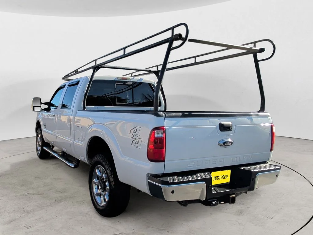 Used 2015 White Ford Lariat image 3