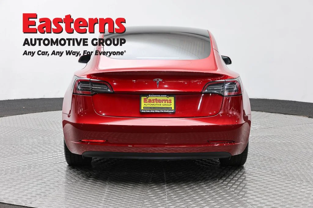 Used 2020 Red Tesla Standard image 6