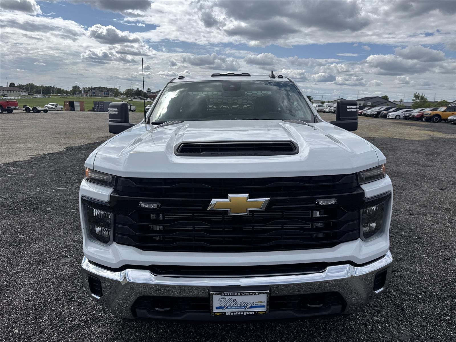 New 2025 Summit White Chevrolet Work Truck image 8