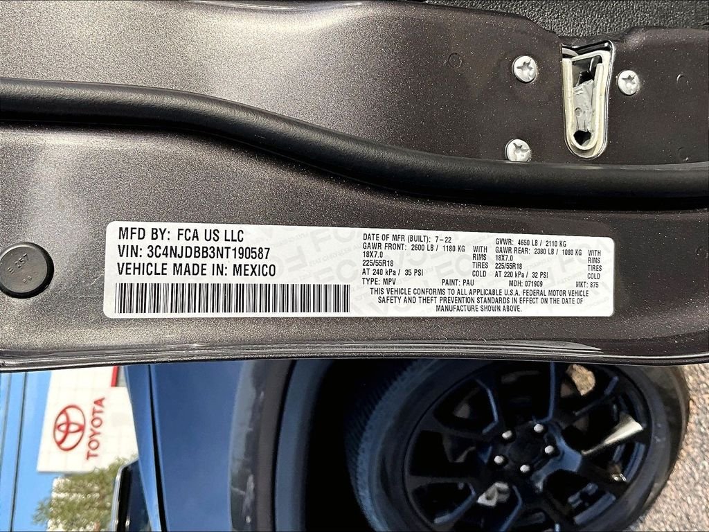Used 2022 Gray Jeep Altitude image 35
