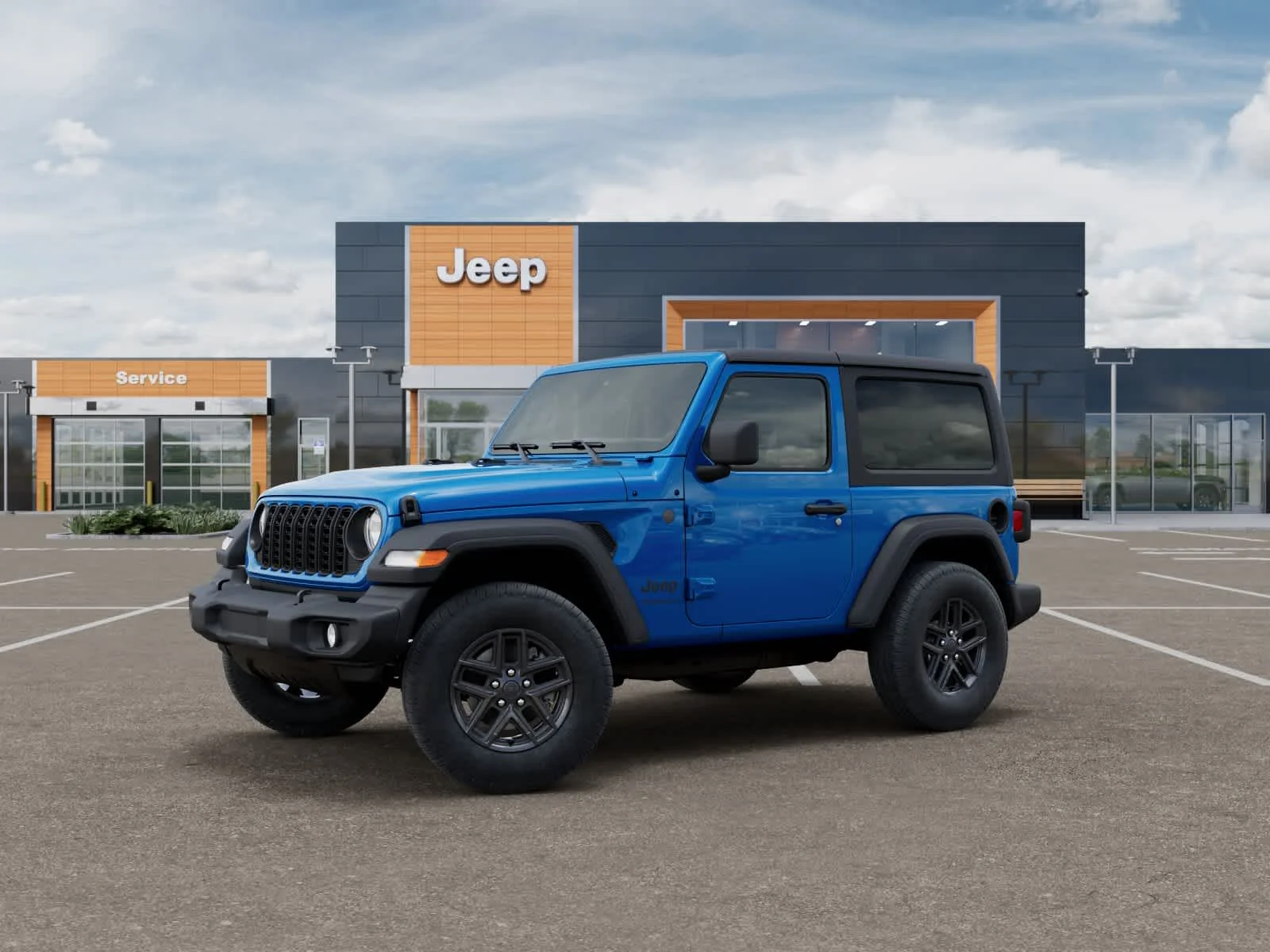 New 2026 Hydro Blue Pearlcoat Jeep Sport S image 2