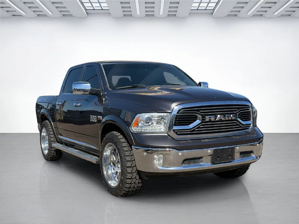 Used 2017 Gray RAM Laramie Longhorn image 3