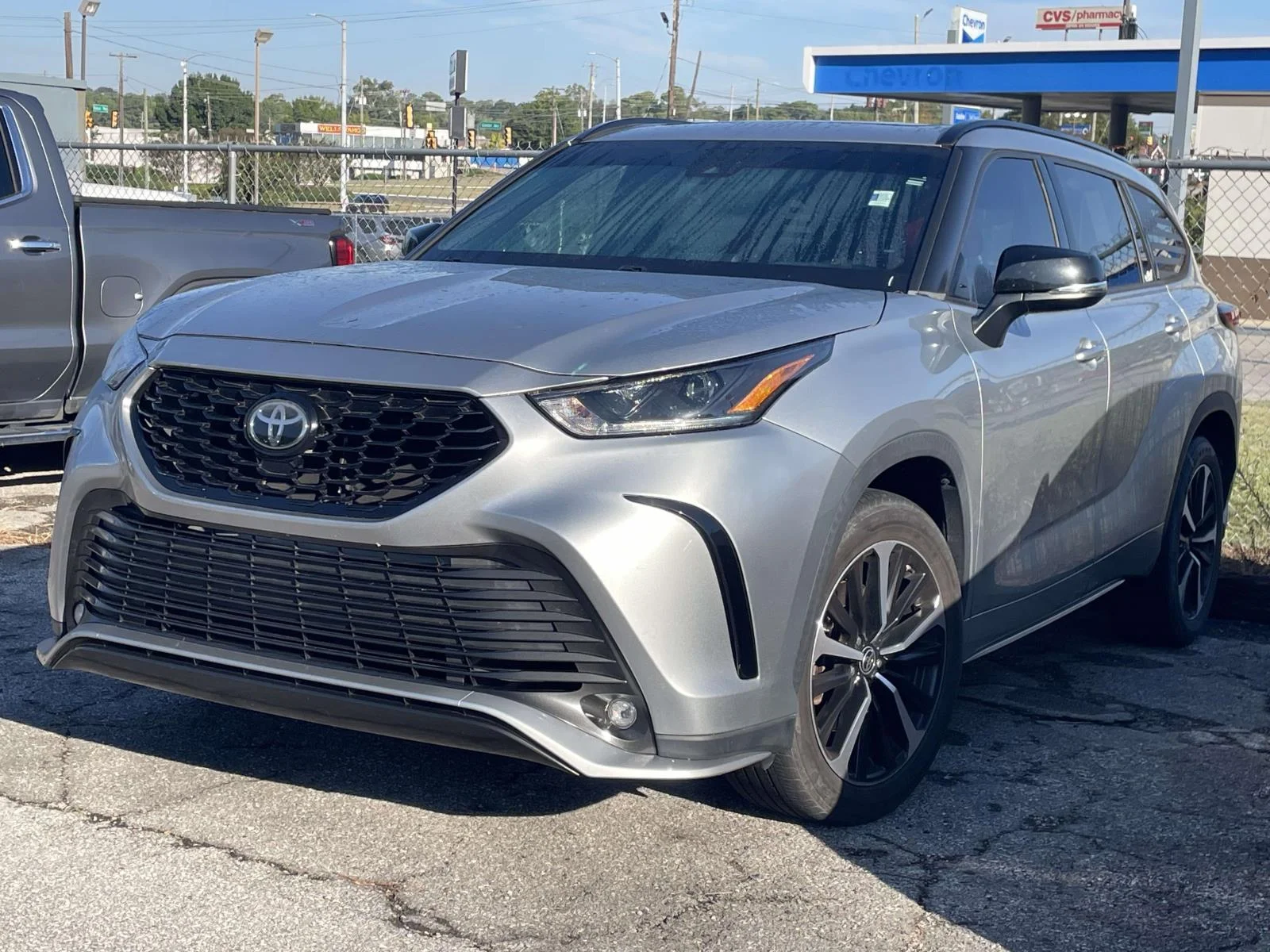 Used 2021 Silver Toyota XSE image 4