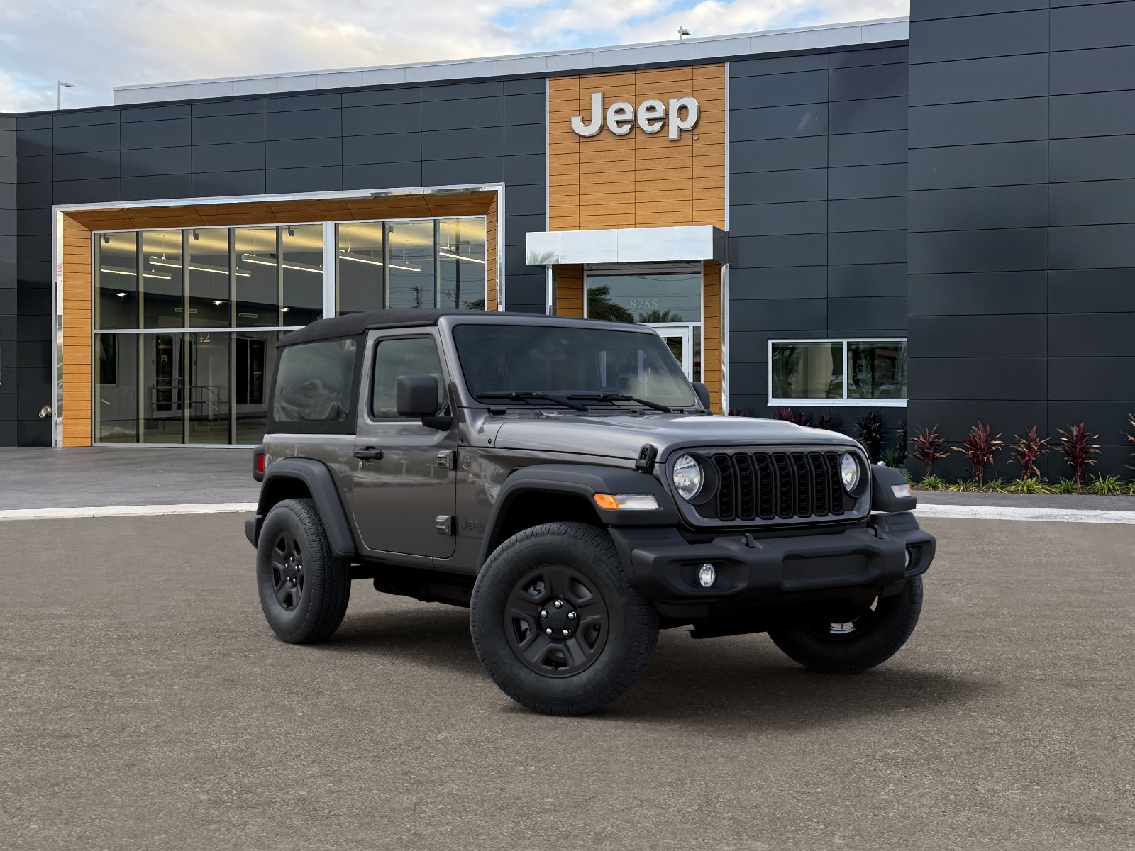New 2026 Granite Crystal Metallic Clear-Coat Exterior Paint Jeep Sport image 31