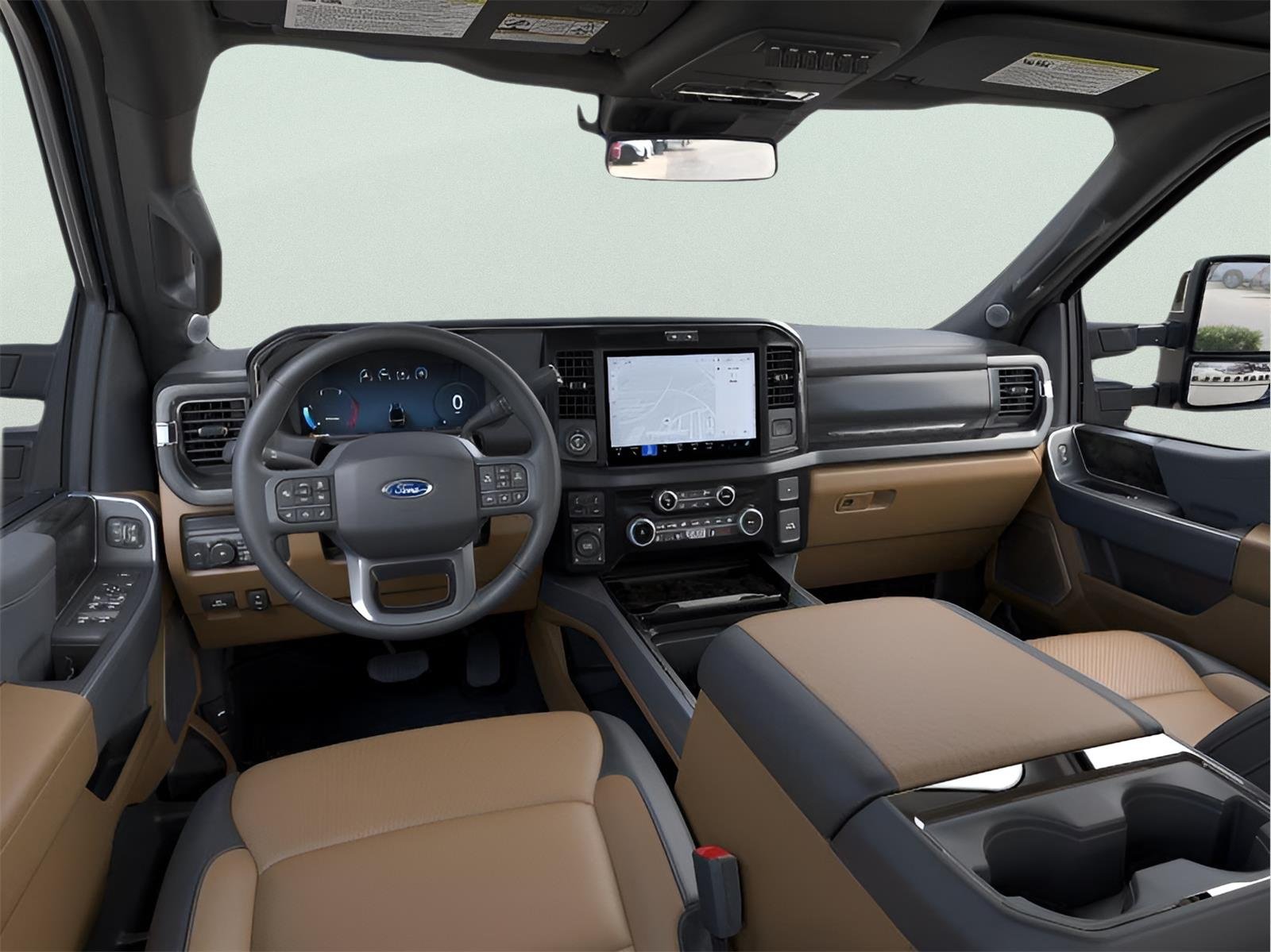 New 2026 Glacier Gray Metallic Tri-Coat Ford F-250® Lariat® image 8