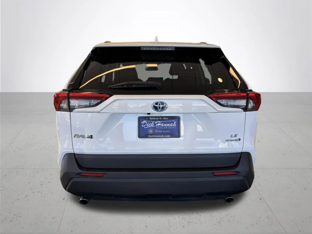 Used 2024 White Toyota LE image 8