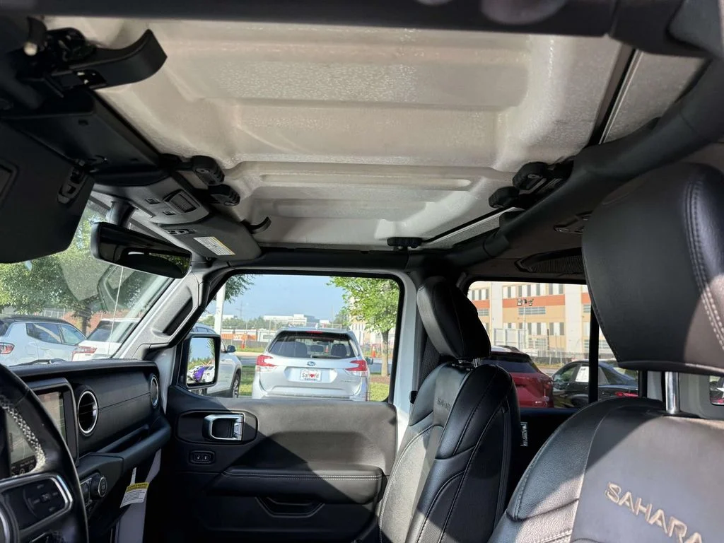 Used 2023 White Jeep Sahara 4xe image 4