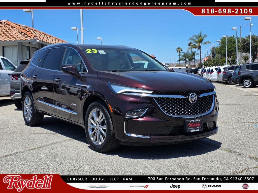 Red 2023 Buick Enclave Avenir AWD SUV / Crossover Four-Wheel Drive