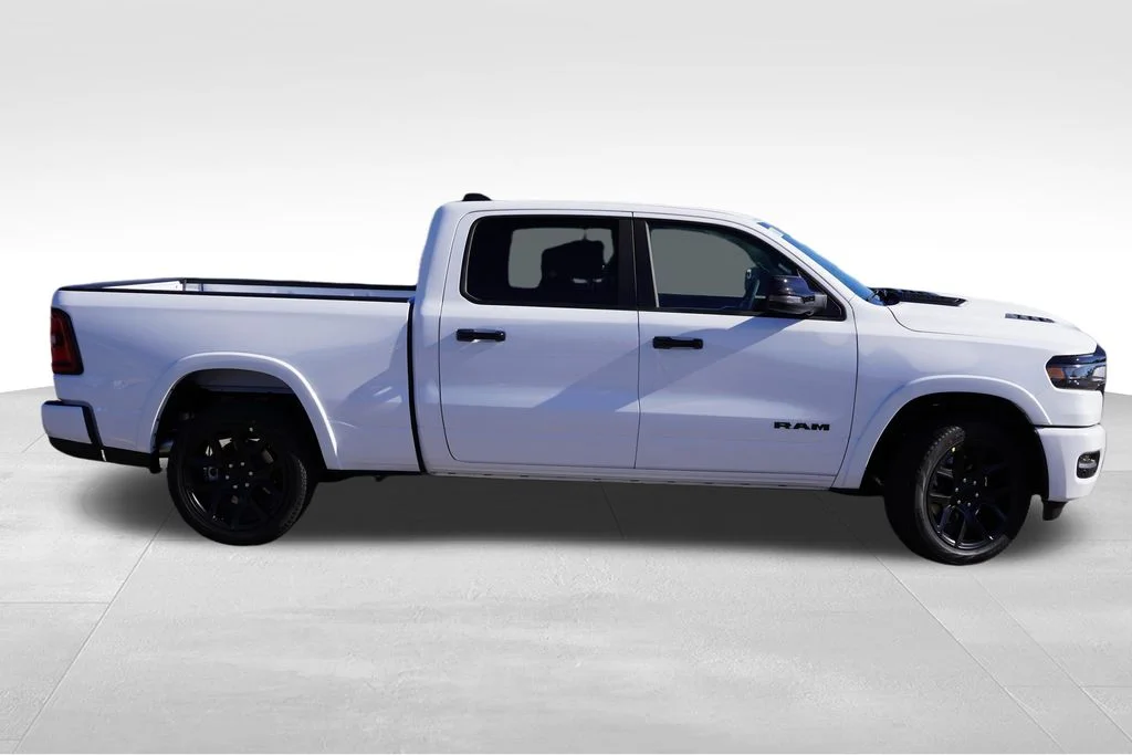 New 2026 Bright White Clear-Coat Exterior Paint RAM Laramie image 2