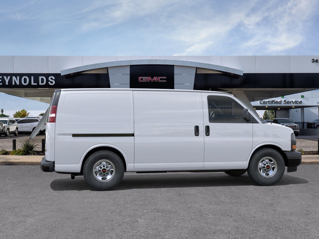 New 2026 Summit White GMC Work Van image 5