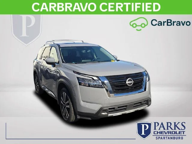 Used 2024 Gray Nissan Platinum image 1
