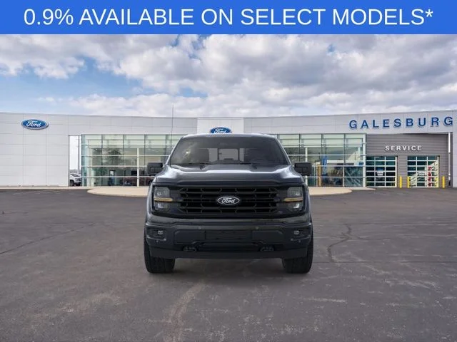 New 2026 Agate Black Metallic Ford XLT image 6