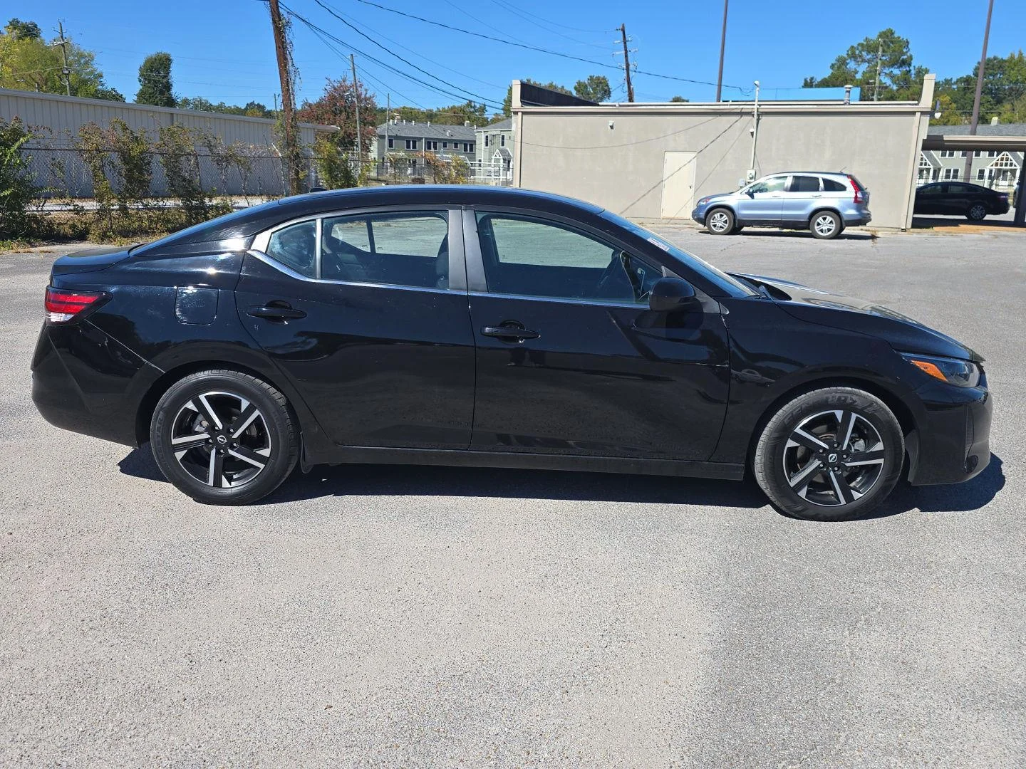 Used 2024 Super Black Nissan SV image 2