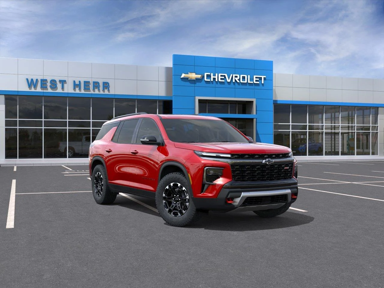New 2027 Radiant Red Tintcoat Chevrolet Z71 image 1