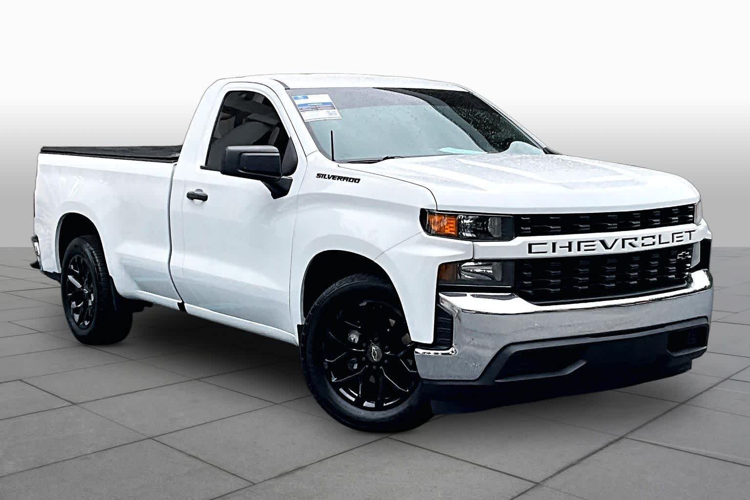 Used 2021 Summit White Chevrolet Work Truck image 3