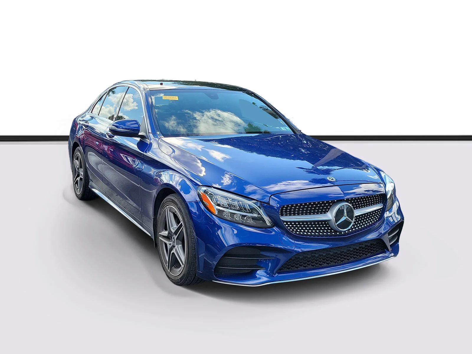 Used 2021 Brilliant Blue Mercedes-Benz C 300 image 1