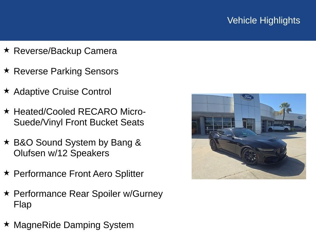 Used 2024 Black Ford Dark Horse image 21