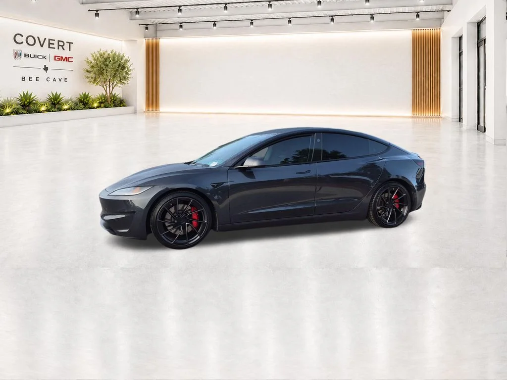 Used 2025 Gray Tesla Performance image 5