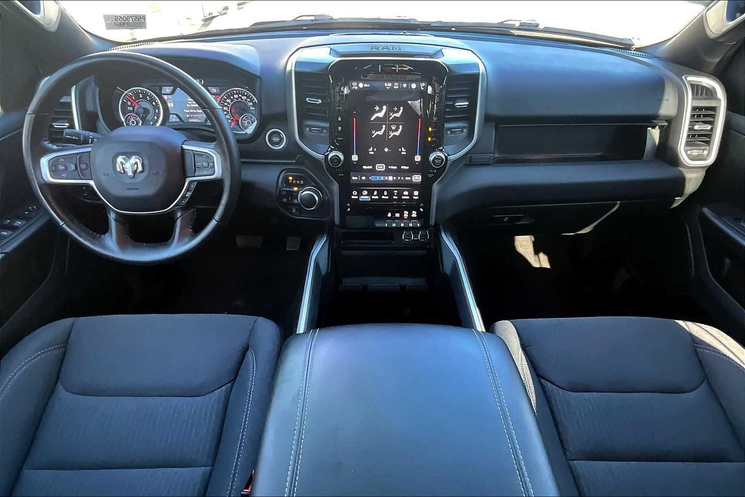 Used 2023 Diamond Black Crystal Pearlcoat Ram Lone Star image 14