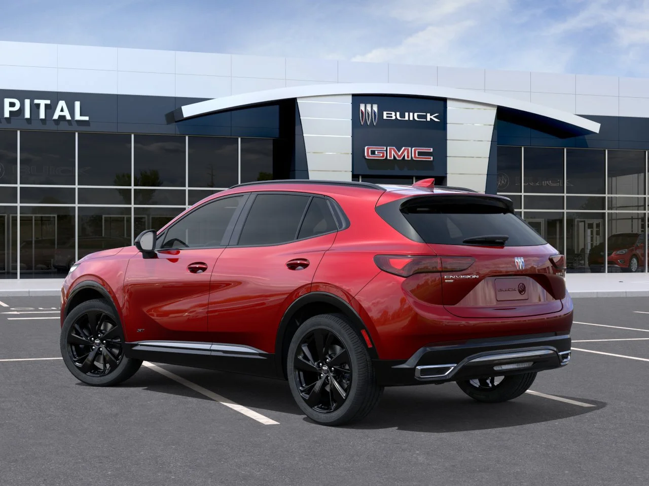 New 2026 Brilliant Red Buick Sport Touring AWD image 4