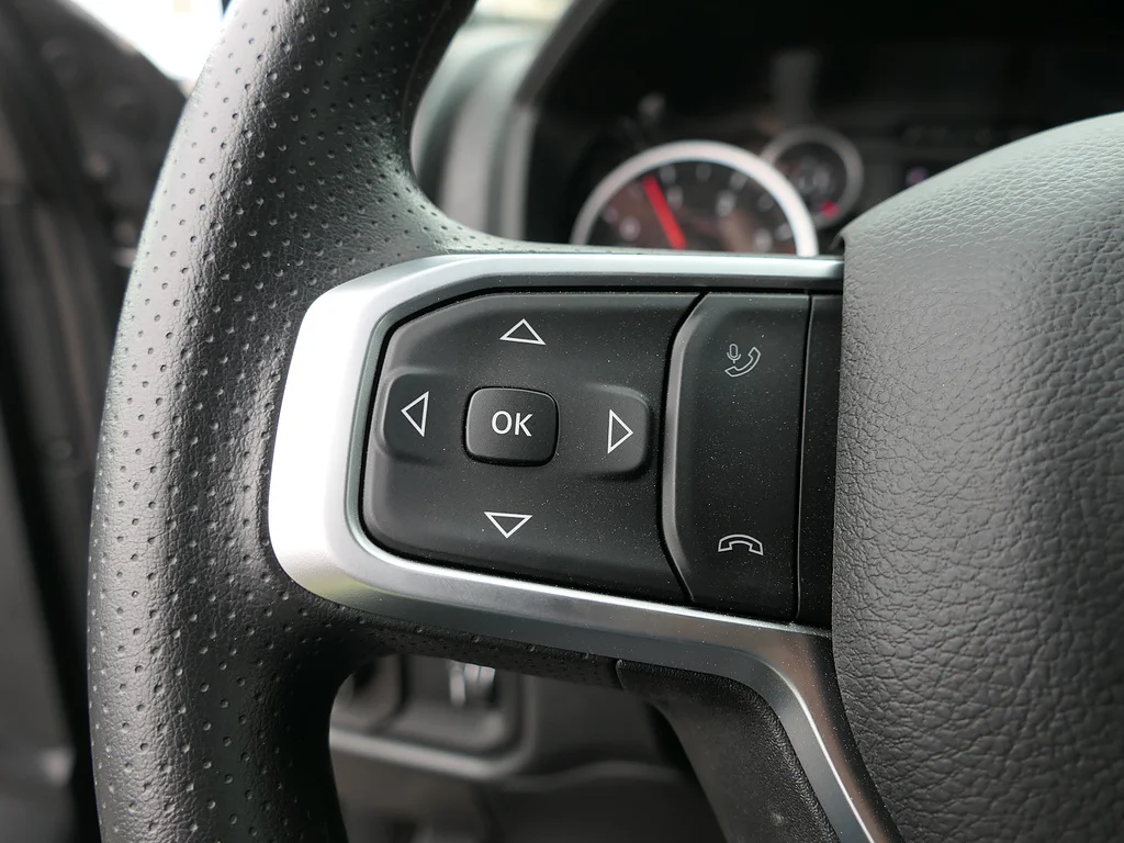 New 2026 Granite Crystal Metallic Clear Coat RAM Tradesman Crew Cab 4x4 8