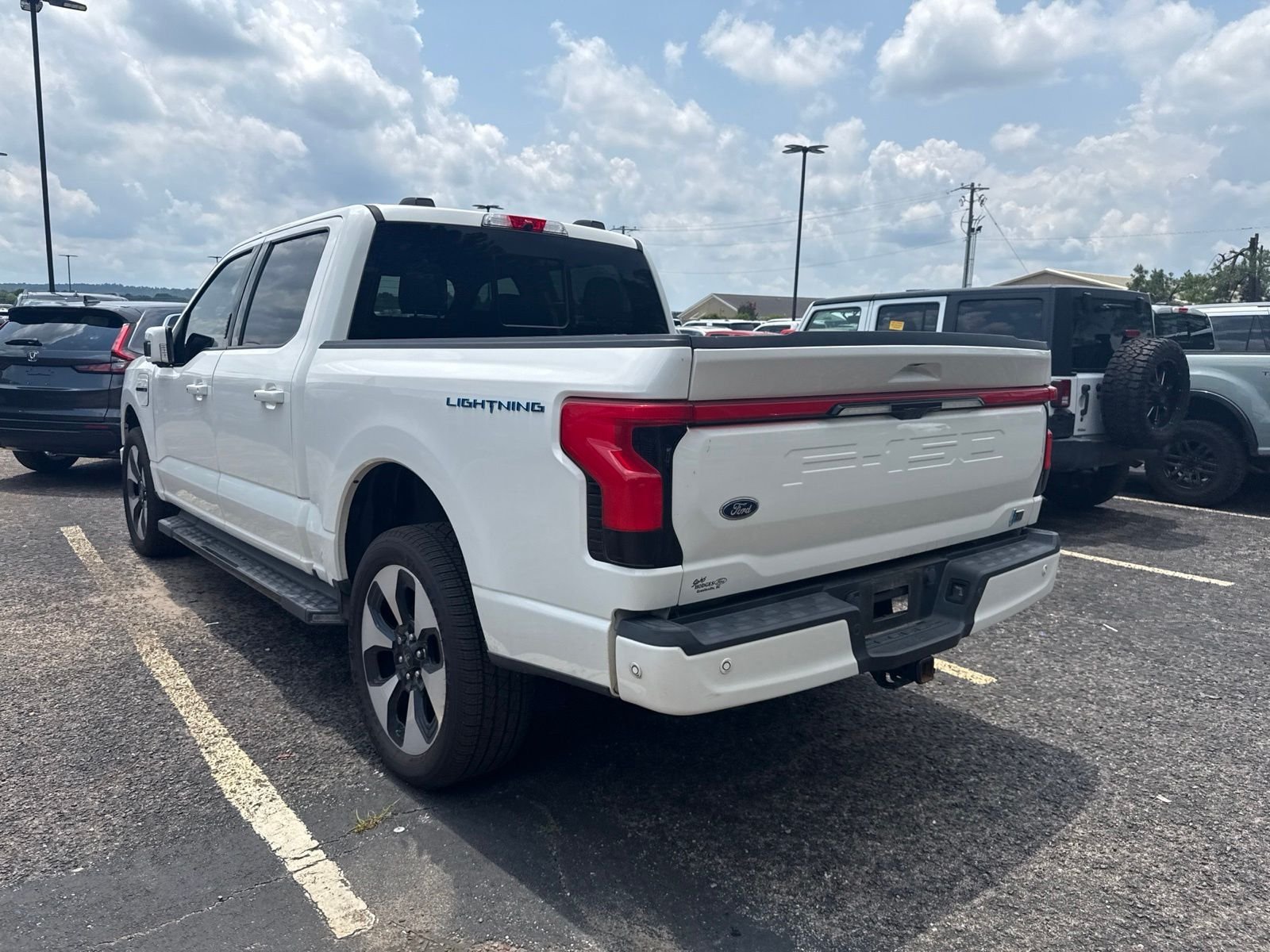 Used 2022 White Ford Platinum image 4