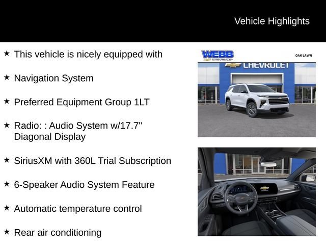 New 2027 Summit White Chevrolet LT image 3