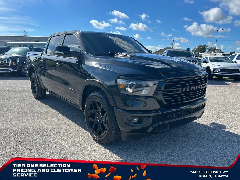 Used 2022 Black Ram Laramie Crew Cab 4x2 5