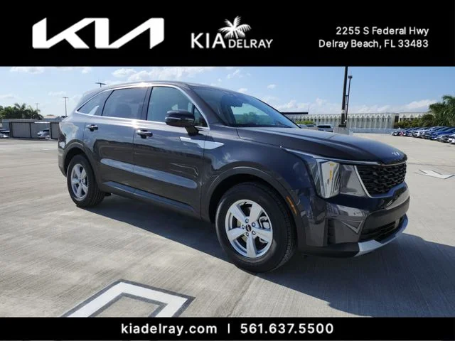 New 2026 Gray Kia LX image 1