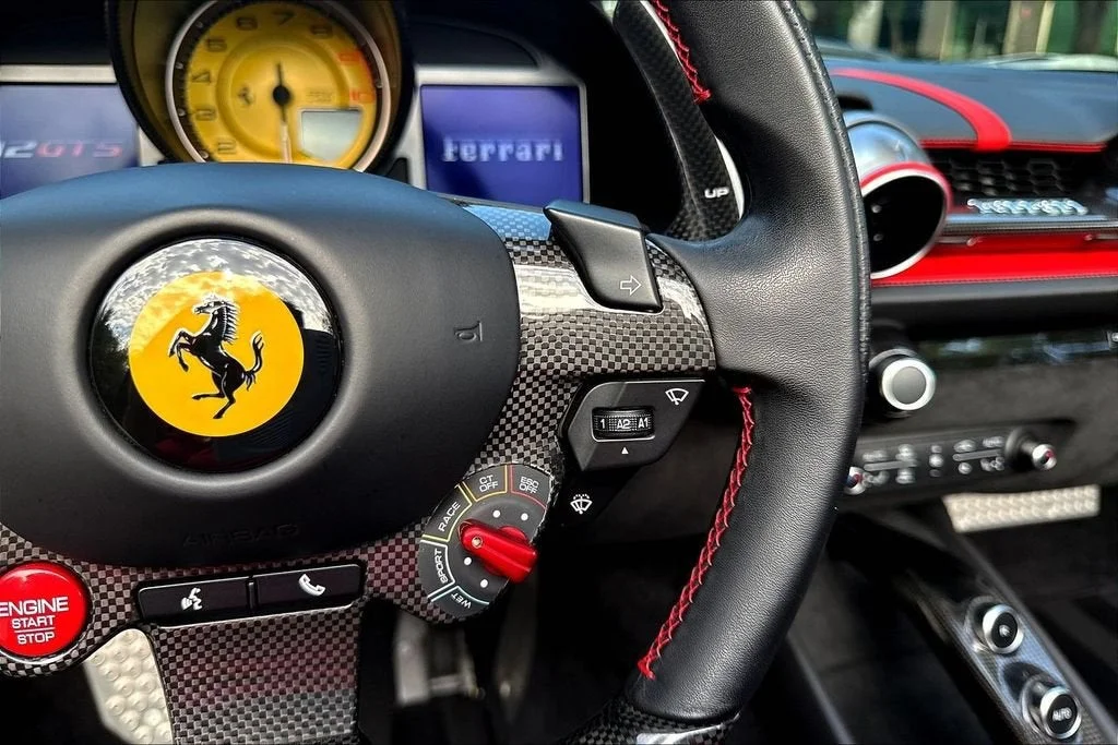Certified Used 2022 Rosso Corsa Ferrari  image 12