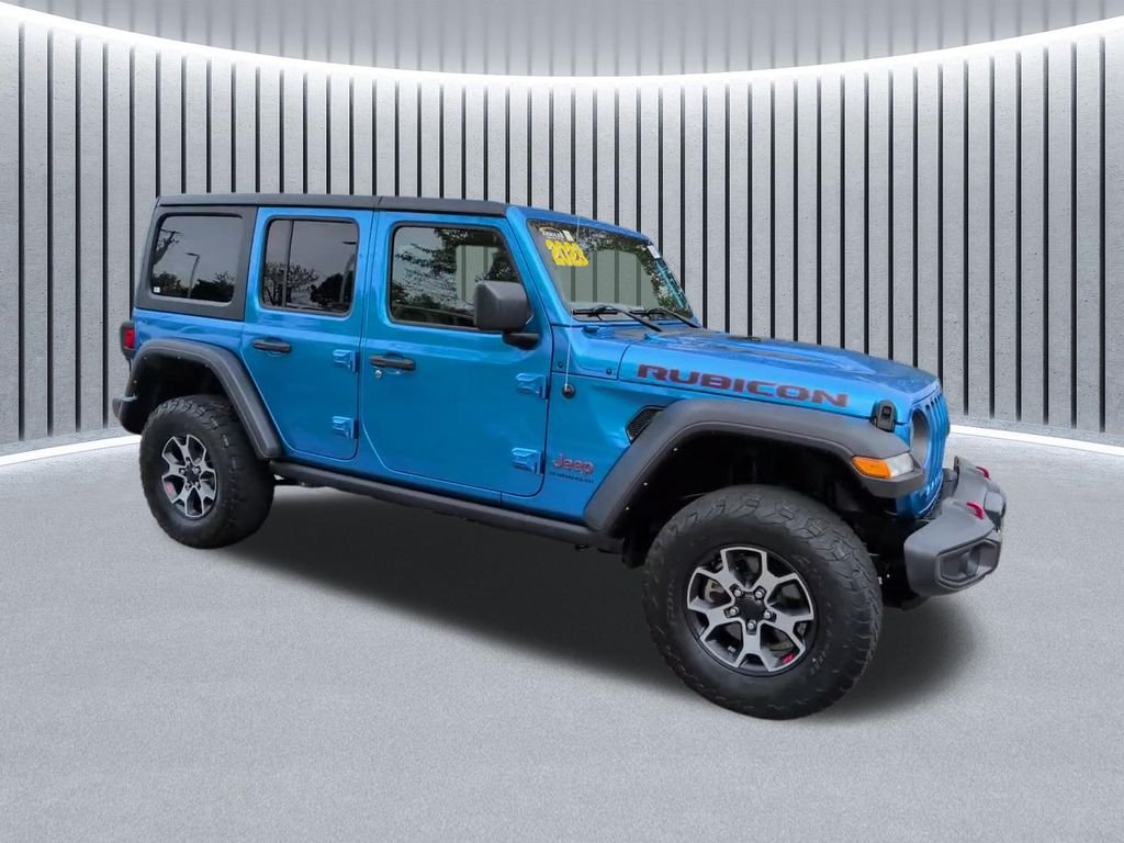 Used 2023 Blue Jeep Rubicon image 3