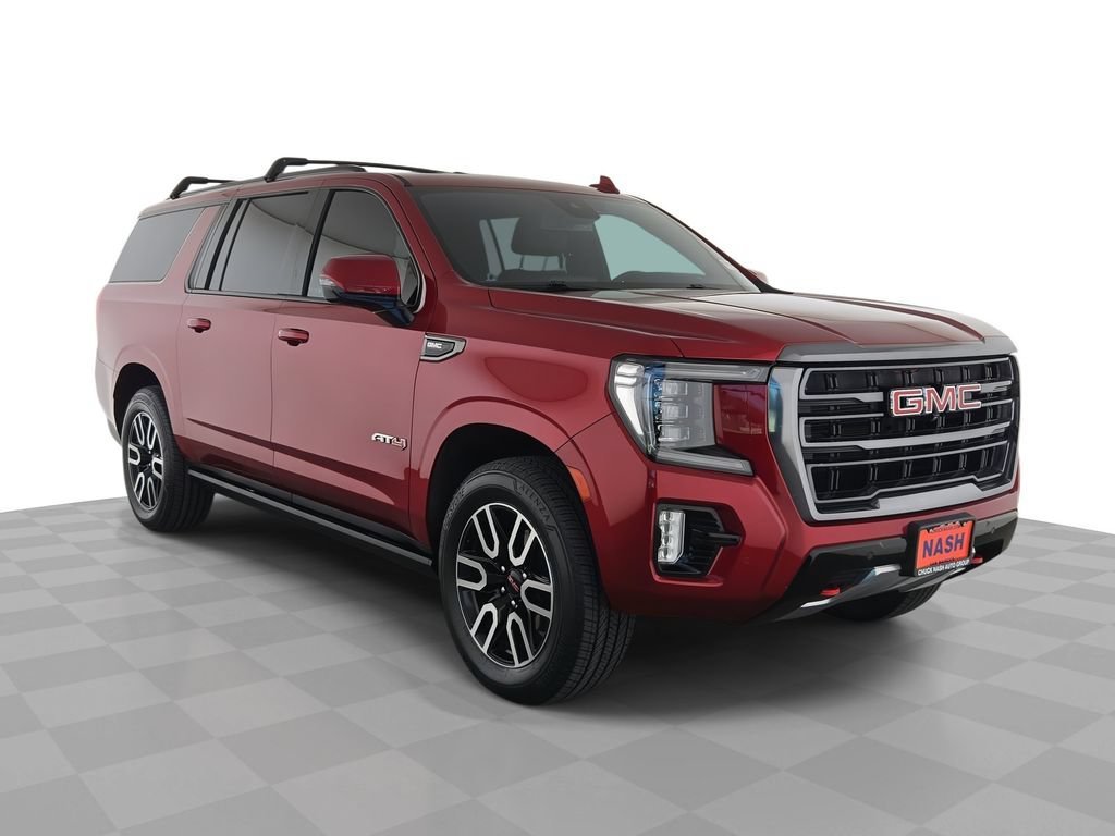 Certified Used 2024 Volcanic Red Tintcoat GMC AT4 image 1