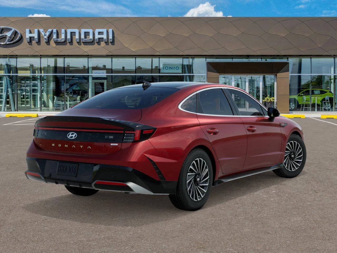 New 2026 Ultimate Red Hyundai SEL image 4