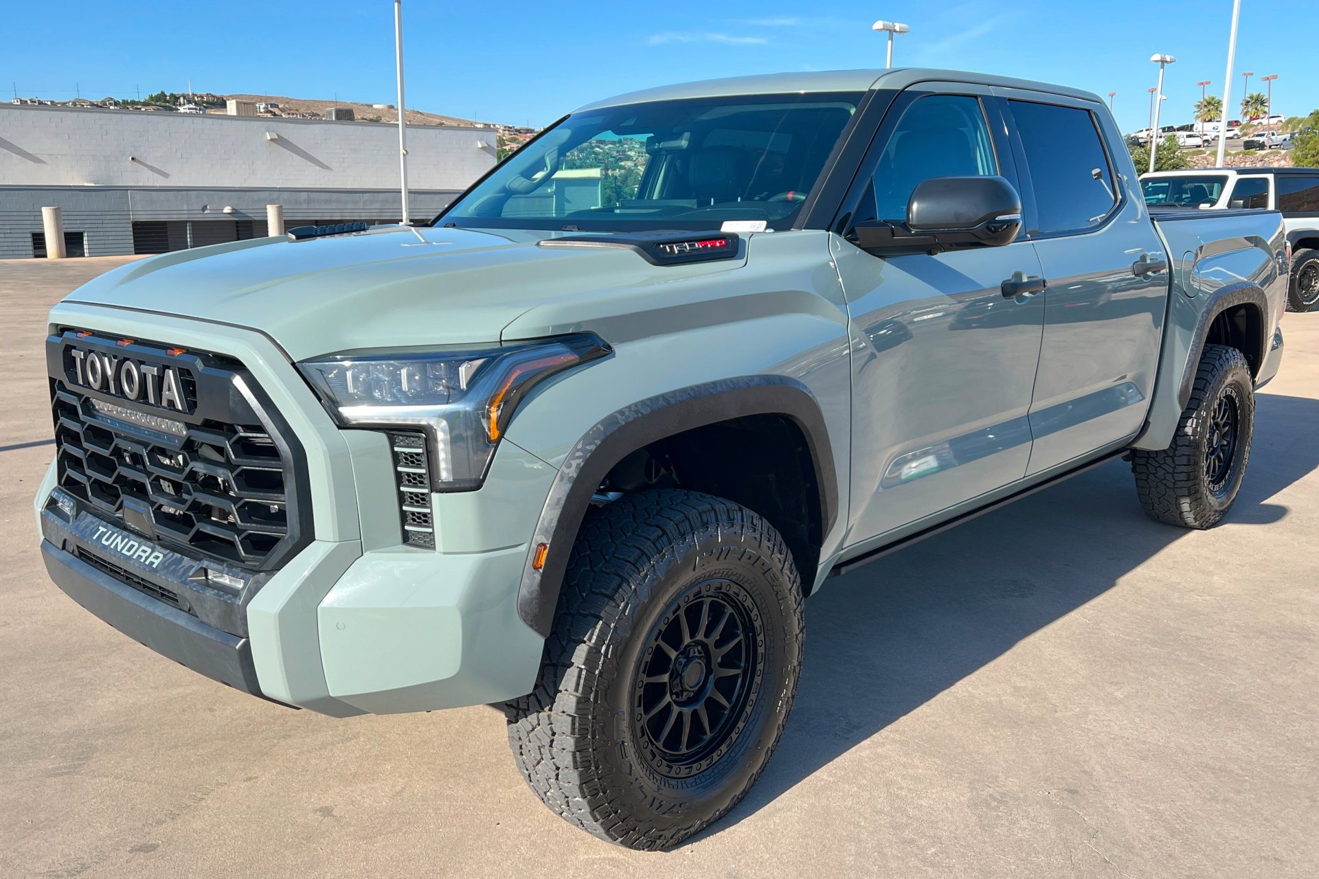 Used 2022 Lunar Rock Toyota TRD Pro Hybrid image 1