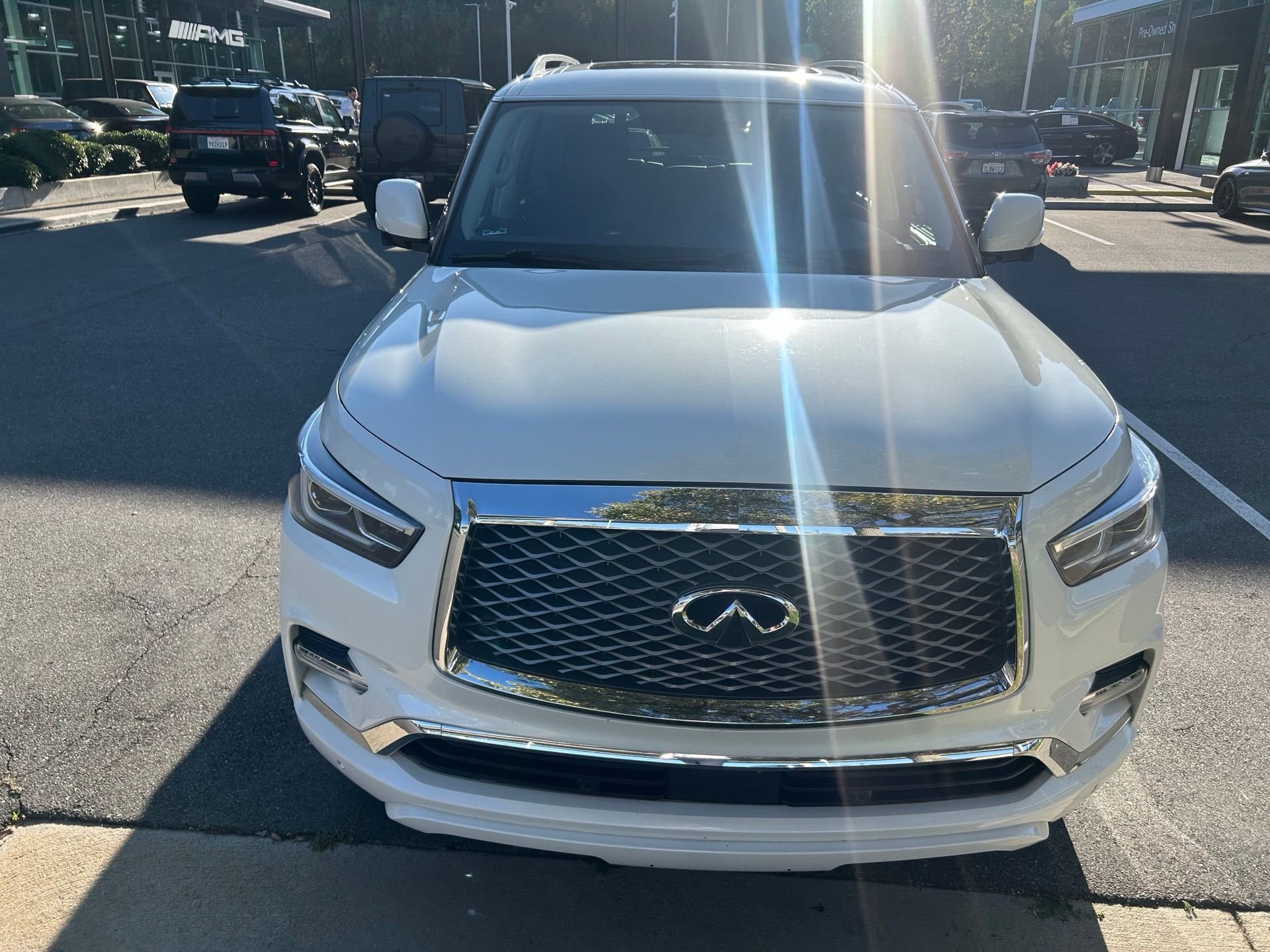 Used 2019 INFINITI QX80 Base with VIN JN8AZ2NFXK9684948 for sale in Laguna Niguel, CA