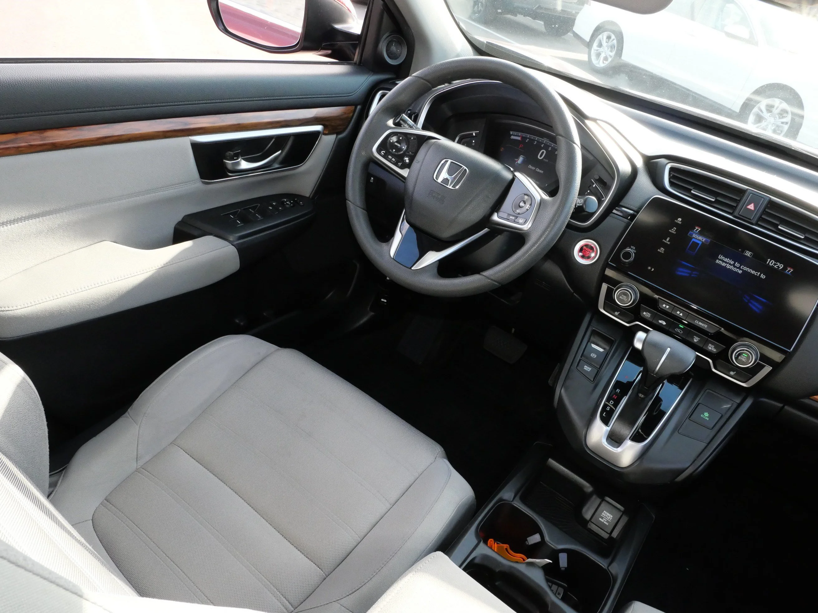 Certified Used 2018 Molten Lava Pearl Honda EX image 9