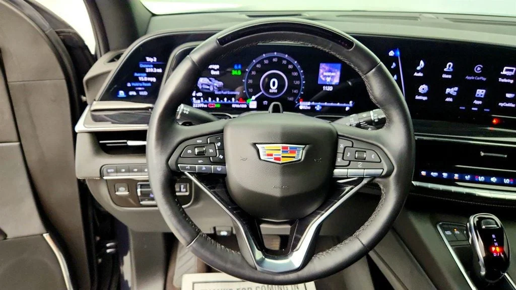 Used 2023 Galactic Gray Metallic Cadillac 4WD 4dr Sport w/ Touring Package & Retractable Steps image 13