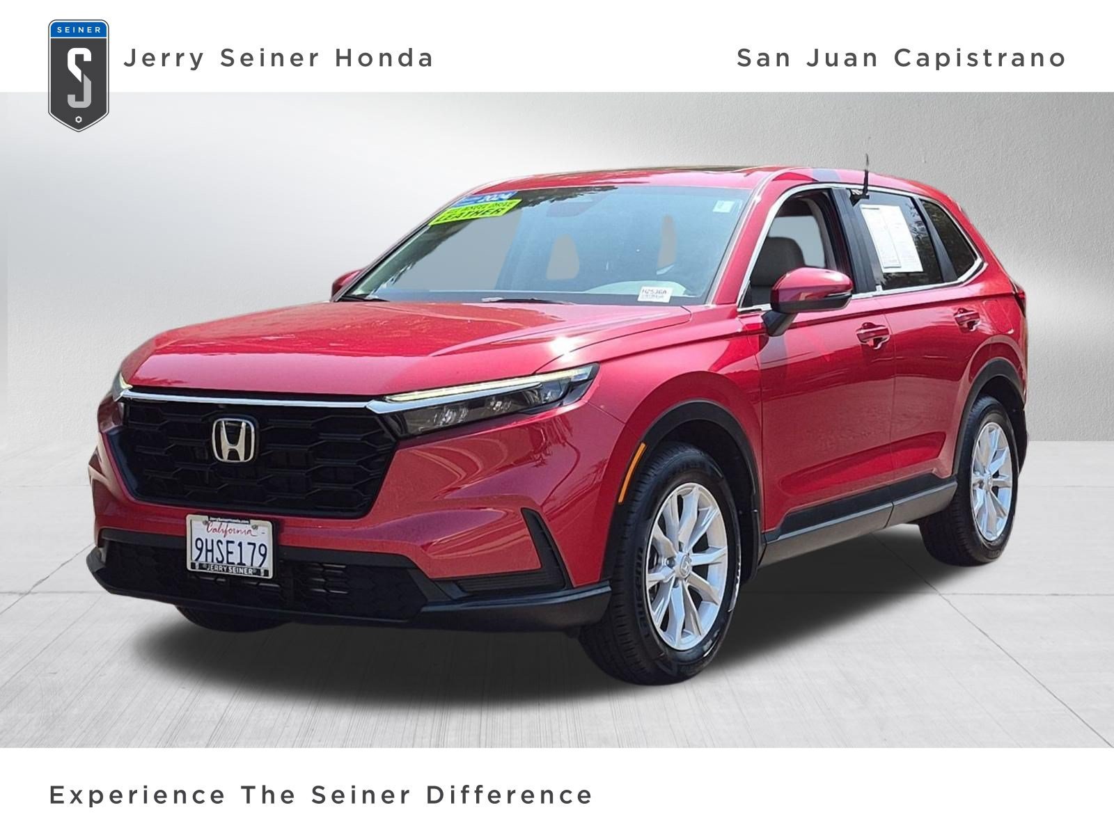 Certified Used 2024 Radiant Red Honda EX image 1