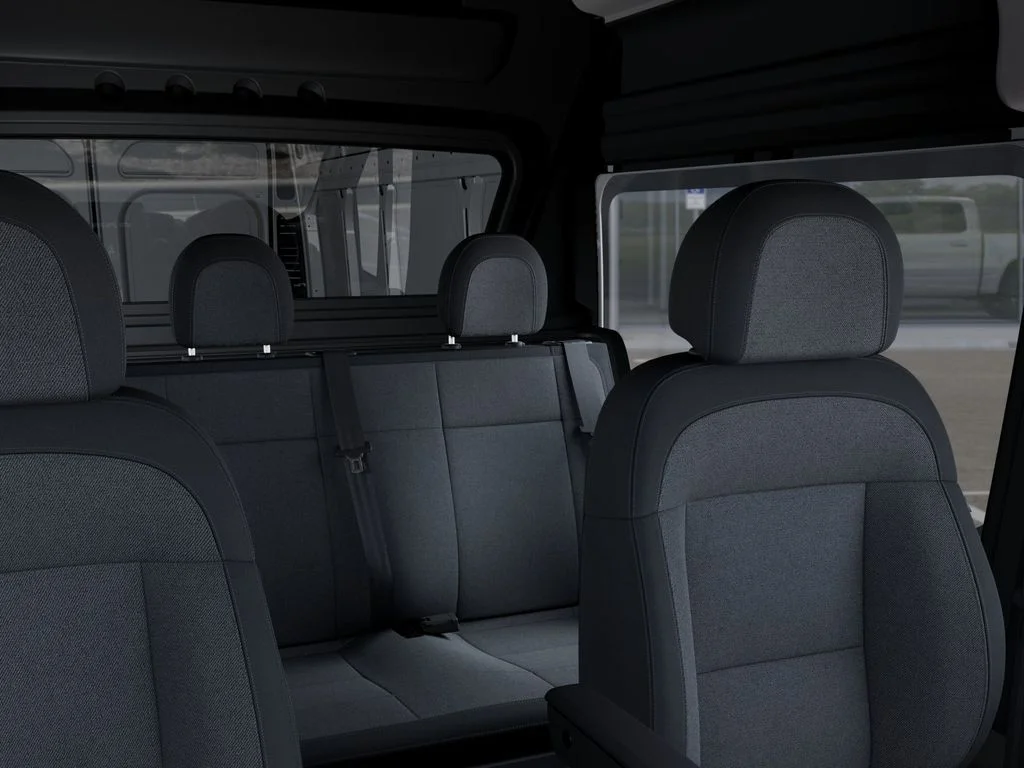 New 2025 Bright White Clearcoat RAM High Roof image 27