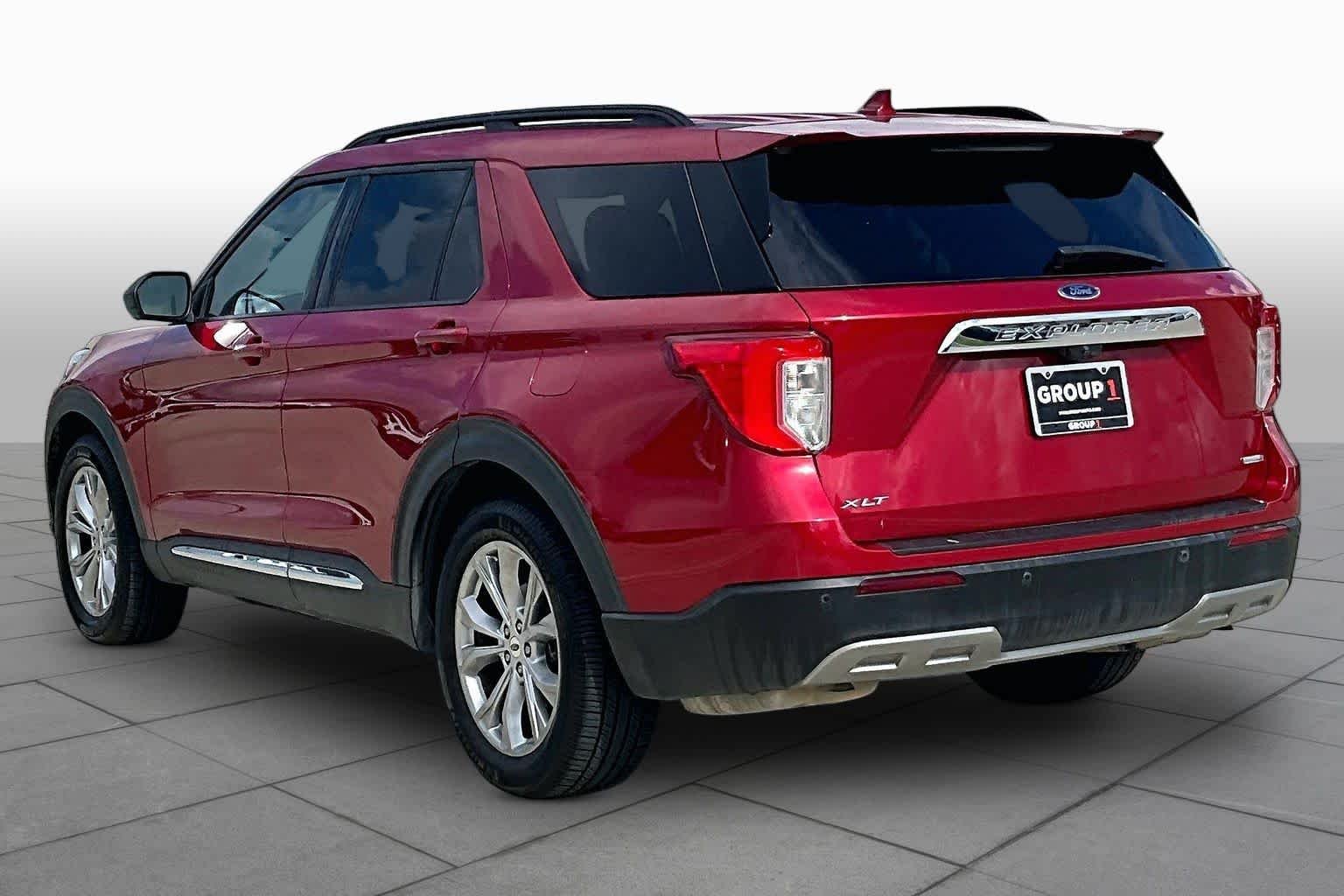 Used 2020 Rapid Red Metallic Tinted Clearcoat Ford XLT image 11